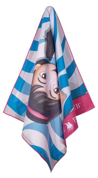 Παιδική Πετσέτα Θαλάσσης Microfiber 2 Όψεων (70x140) Greenwich Polo Club Junior 4180