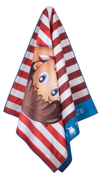 Παιδική Πετσέτα Θαλάσσης Microfiber 2 Όψεων (70x140) Greenwich Polo Club Junior 4181
