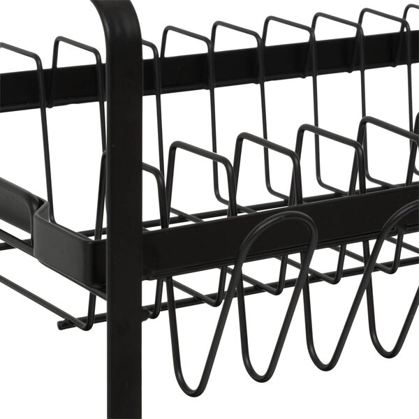 Στραγγιστήρι Πιάτων Διώροφο (49.5x30x37) F-V Black 190250