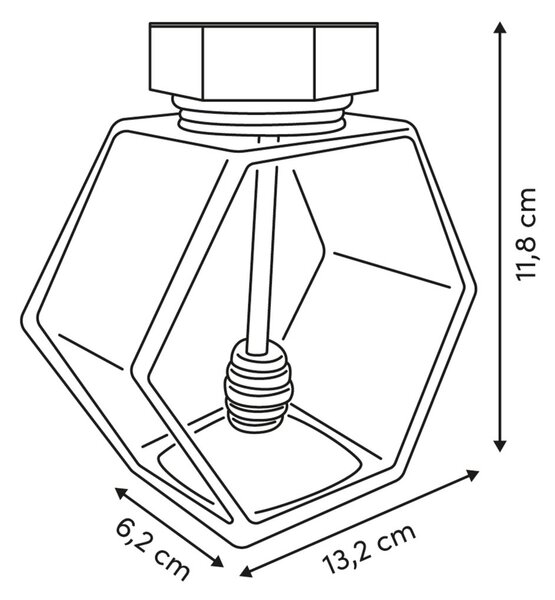 Μελιέρα Με Κουτάλι 400ml F-V Hex 213460