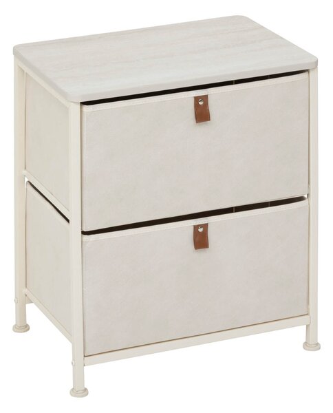 Κομοδίνο Με 2 Συρτάρια (45x30x51) F-V Tissa Beige 138938BA