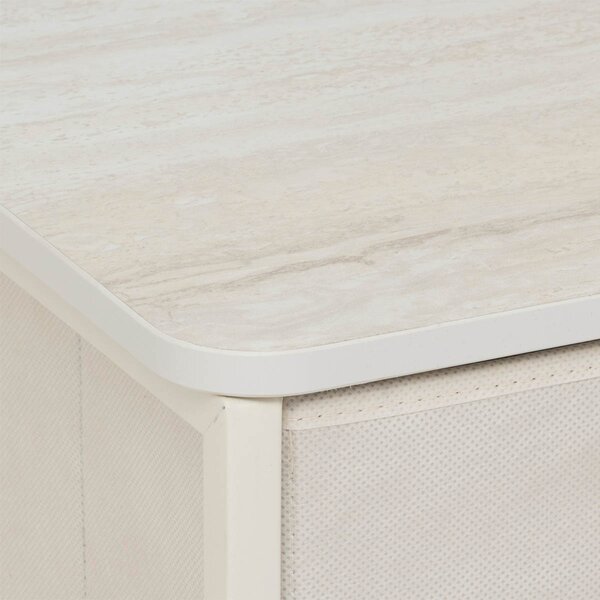 Κομοδίνο Με 2 Συρτάρια (45x30x51) F-V Tissa Beige 138938BA