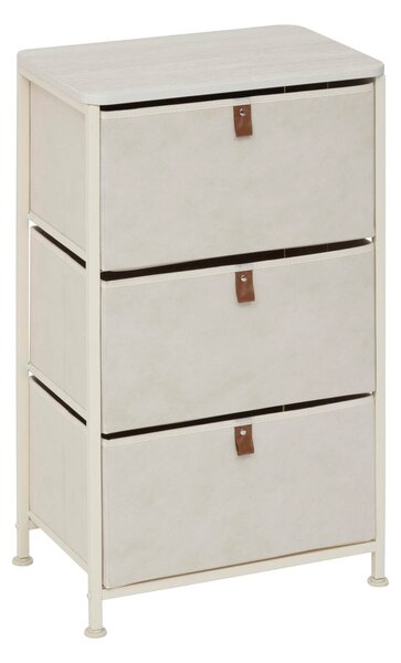 Συρταριέρα 3 Θέσεων (45x30x73) F-V Tissa Beige 193572A