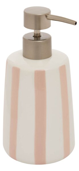 Dispenser Μπάνιου 400ml (Φ8.6x17.3) F-V Strio Pink 214790A