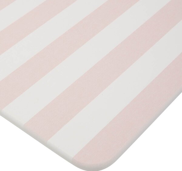 Πατάκι Μπάνιου Διατομίτη (39x60) F-V Strio Pink 220352A