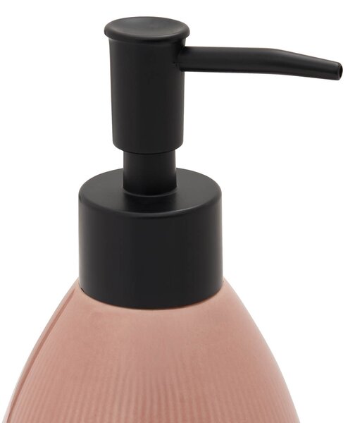 Dispenser Μπάνιου 850ml (Φ8.8x27.6) F-V Ceramic 214724 Pink