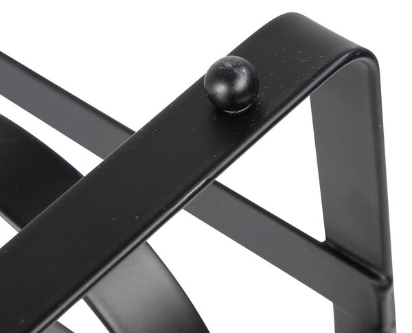 Μπουκαλοθήκη 4 Θέσεων (41.4x20.2x10.2) F-V Black Edition 190239