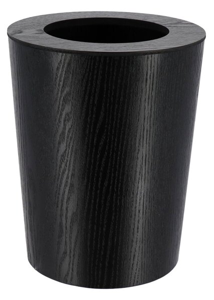 Κάδος Απορριμμάτων (Φ22.5x28.5) T-D 9lt Oak Effect Black 6553103