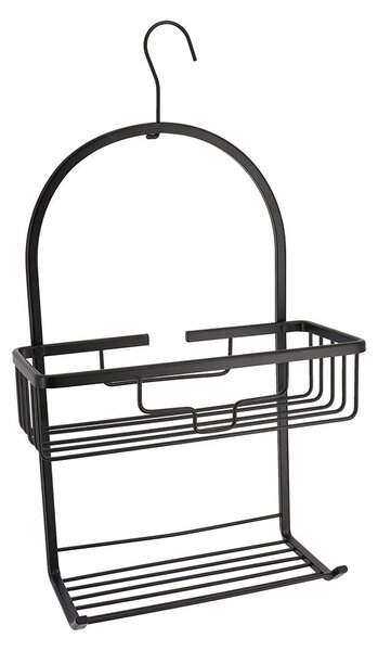 Ραφιέρα Μπάνιου Διπλή (28x12.5x49.5) T-D Caddy Black 91008108