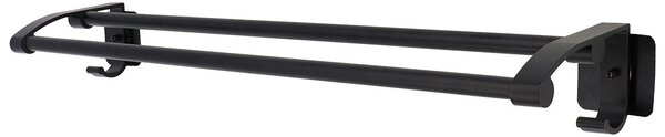 Κρεμάστρα Μπάνιου Διπλή Για Πετσέτες T-D Black 91073108