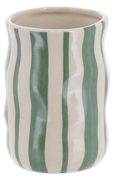 Ποτηροθήκη Μπάνιου (Φ8x11.6) T-D Stripped Sage Green 61192144