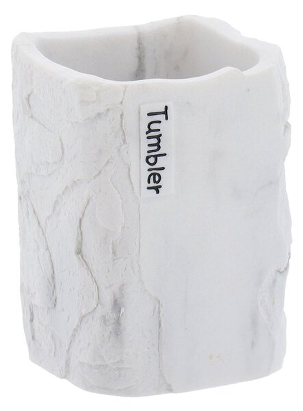 Ποτηροθήκη Μπάνιου (7.5x7.5x10.3) T-D Paola Square Marble 61198602