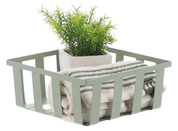 Καλάθι Αποθήκευσης (18x18x7.5) T-D Sage Green 8862144