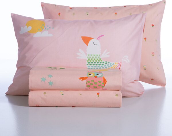 Σεντόνια Μονά (Σετ) Nef-Nef Homeware Birds Mania