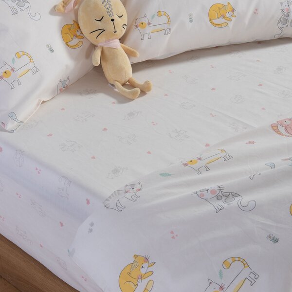 Σεντόνια Μονά (Σετ) Nef-Nef Homeware Cat Life