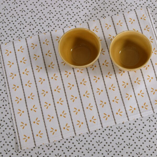 Σουπλά 2 Όψεων (33x48) Nef-Nef Homeware Ishmar Ecru - Black