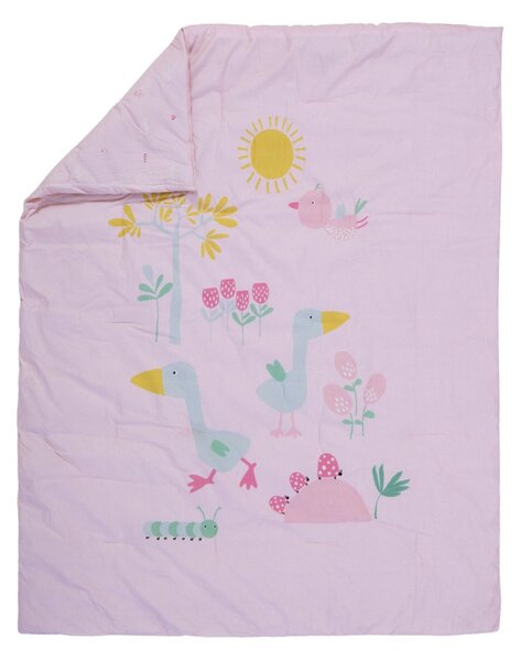 Κουβερλί Κούνιας (110x140) 2 Όψεων Nef-Nef Homeware Baby Spring Happiness
