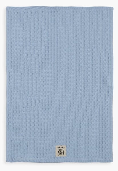 Ποτηρόπανο Πικέ (45x68) Nef-Nef Homeware Cute Chef L.Blue