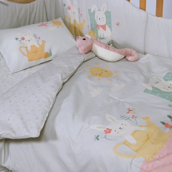 Κουβερλί Κούνιας (110x140) 2 Όψεων Nef-Nef Homeware Baby Pic Nic Together