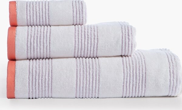 Πετσέτα Χεριών (30x50) Nef-Nef Homeware Vertia Mauve 550gsm