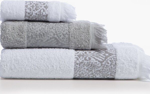 Πετσέτα Προσώπου (50x90) Nef-Nef Homeware Jetrix Grey 500gsm
