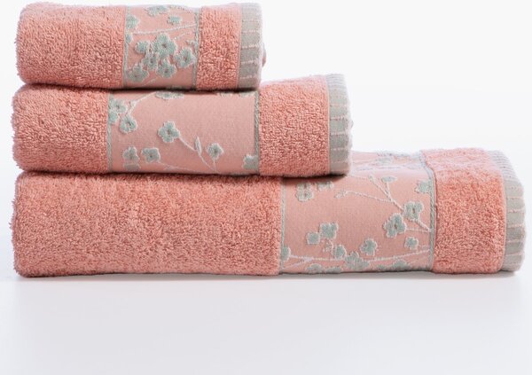 Πετσέτα Χεριών (30x50) Nef-Nef Homeware Floriva Coral 500gsm