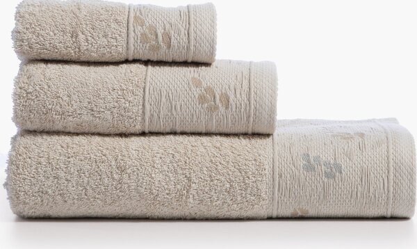 Πετσέτα Χεριών (30x50) Nef-Nef Homeware Sylia Beige 500gsm