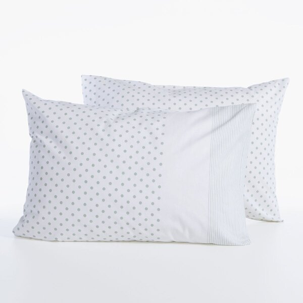 Μαξιλαροθήκη (52x72) Nef-Nef Homeware Smart Donter 26 Ecru - Green