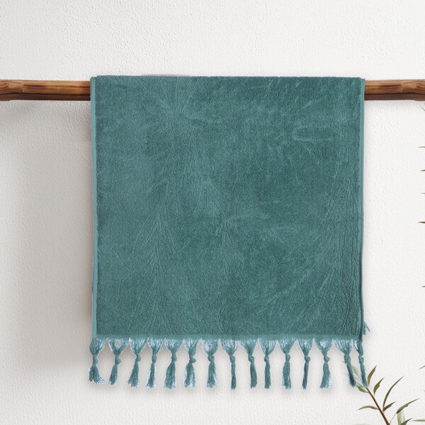 Πετσέτα Προσώπου (50x90) Nef-Nef Homeware Blue Charisma Green 550gsm