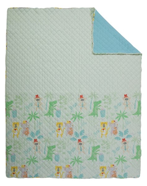 Κουβερλί Ημίδιπλο (180x240) 2 Όψεων Nef-Nef Homeware Jungle Music
