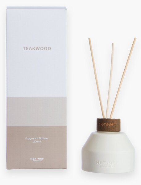 Αρωματικό Χώρου 200ml Με Στικς Nef-Nef Homeware Teakood 26