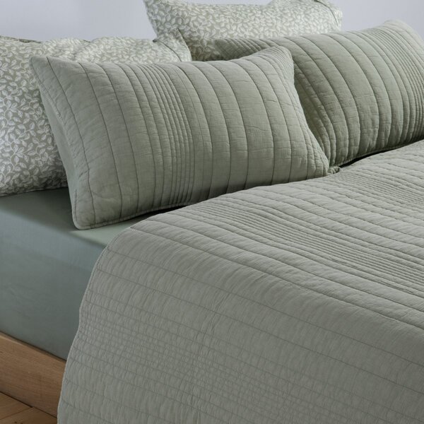 Κουβερλί Υπέρδιπλο (230x240) Nef-Nef Homeware Elements Ecstatic Green