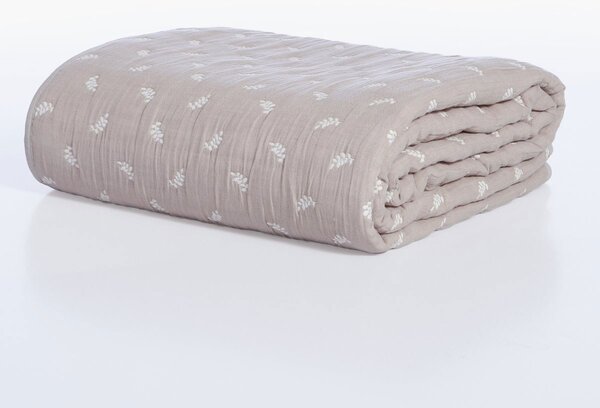 Κουβερλί Υπέρδιπλο (230x240) 2 Όψεων Nef-Nef Homeware Surreal Beige