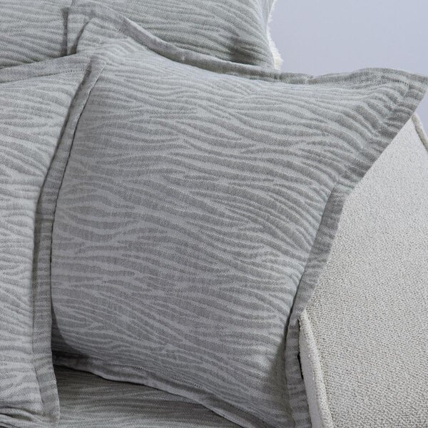 Διακοσμητικό Μαξιλάρι (50x50) Nef-Nef Homeware Zebra Grey