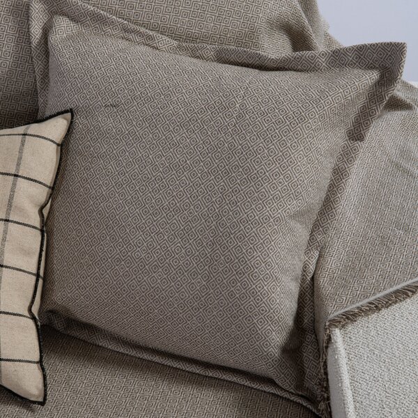Διακοσμητικό Μαξιλάρι (50x50) Nef-Nef Homeware Loen Grey
