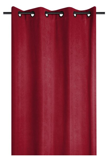 Κουρτίνα (140x260) Με Τρουκς S-F Harvard Rouge R6C817005