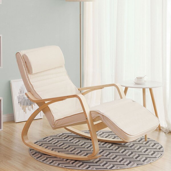 Κουνιστή Πολυθρόνα Relax (55x115x91) Songmics LYY010WZ01