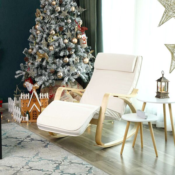 Κουνιστή Πολυθρόνα Relax (55x115x91) Songmics LYY010WZ01