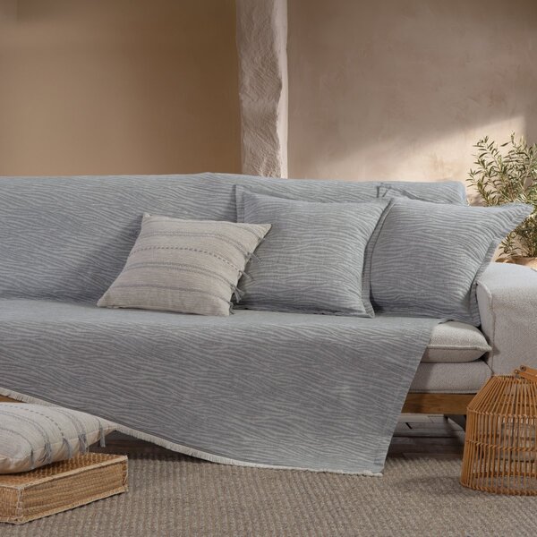 Ριχτάρι Καναπέ Τριθέσιου (170x300) Nef-Nef Homeware Zebra Grey