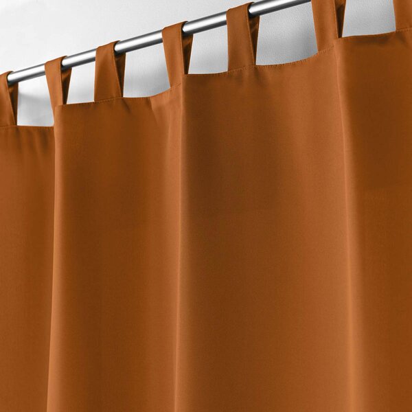 Κουρτίνα (140x260) Με Τιράντες L-C Essentiel Camel Brown 1612667