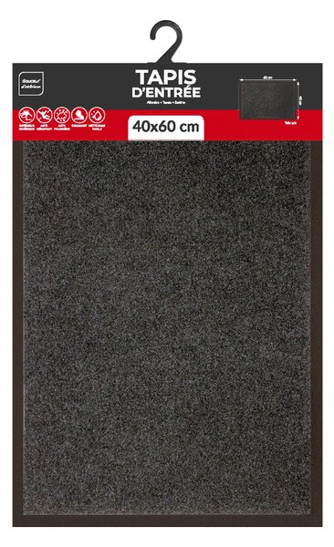 Πατάκι Εισόδου (40x60) L-C Telio Grey 1740260