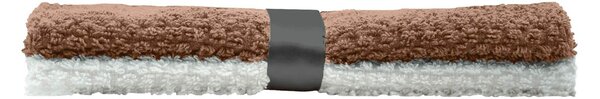 Πετσέτες Κουζίνας (Σετ 2τμχ) L-C Gourmet Mocha/Blanc 1731420