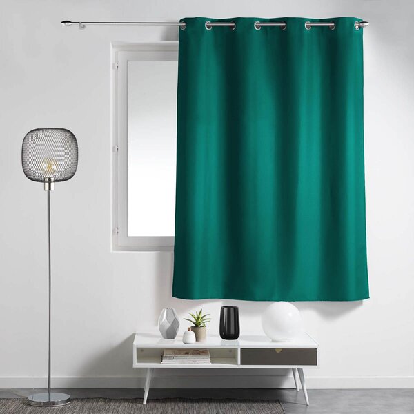Κουρτίνα Παραθύρου (140x180) Με Τρουκς L-C Essentiel Emerald Green 1611741