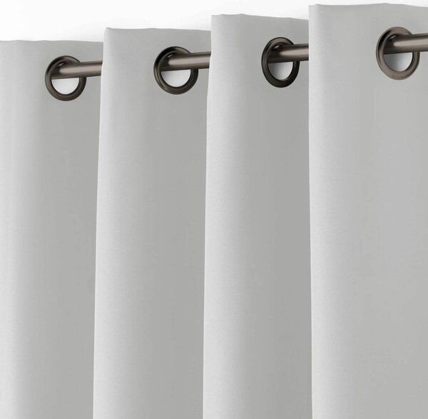 Κουρτίνα (140x260) Με Τρουκς L-C Essentiel Grey 1609127