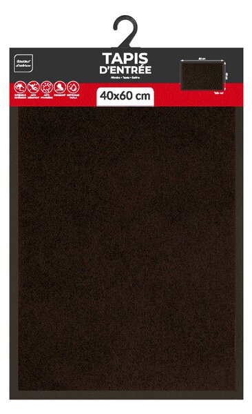 Πατάκι Εισόδου (40x60) L-C Telio Black 1740272