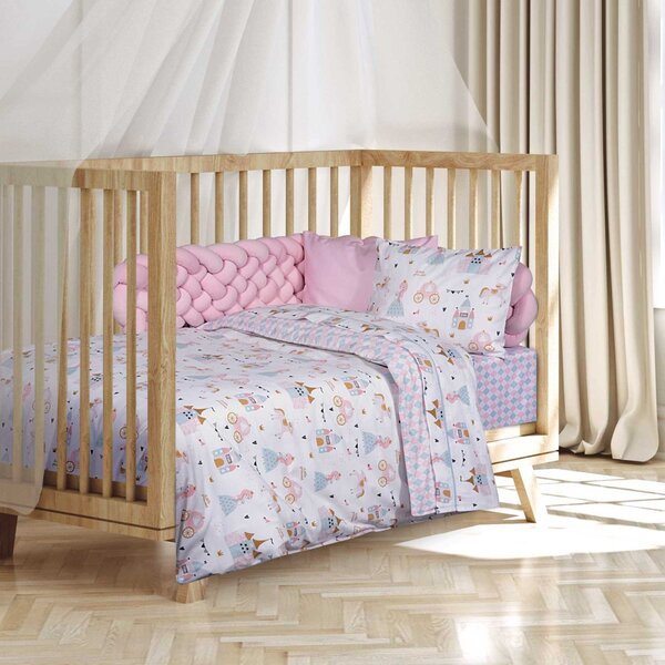 Σεντόνια Κούνιας (Σετ) Greenwich Polo Club Baby 8865