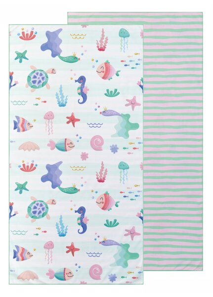 Παιδική Πετσέτα Θαλάσσης Microfiber 2 Όψεων (70x140) Kentia Loft Float 268