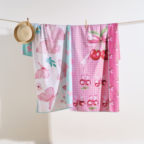 Παιδική Πετσέτα Θαλάσσης Microfiber 2 Όψεων (70x140) Kentia Loft Float 266