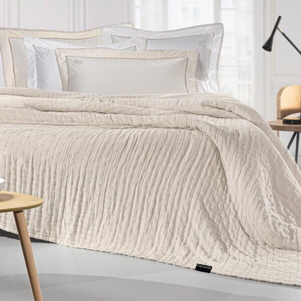 Κουβερλί King Size (270x250) 2 Όψεων Guy Laroche Must Natural - Sand