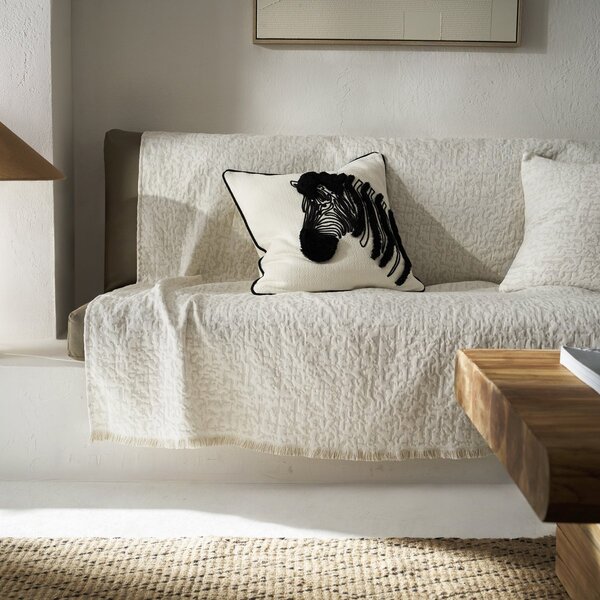Ριχτάρι Καναπέ Διθέσιου (180x250) Gofis Home Francis Natural Beige 729/06